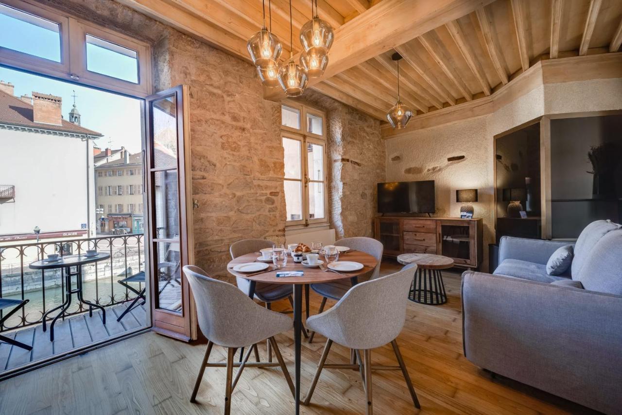 Le Balcon Perriere I - Charming Apartment With Direct View Of The Thiou 안시 외부 사진